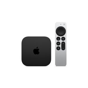 Apple TV with remote, and Lenovo google home